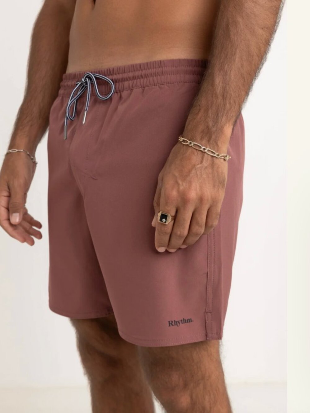 Rhythm Classic Beach Shorts - Merlot